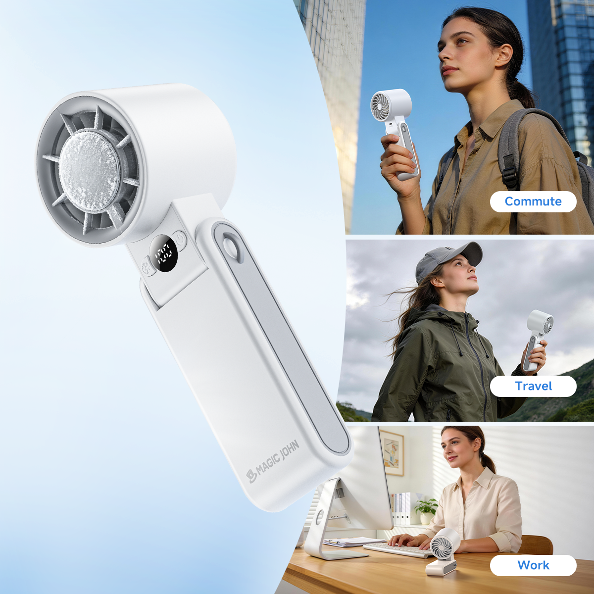 3-in-1 Handheld Fan