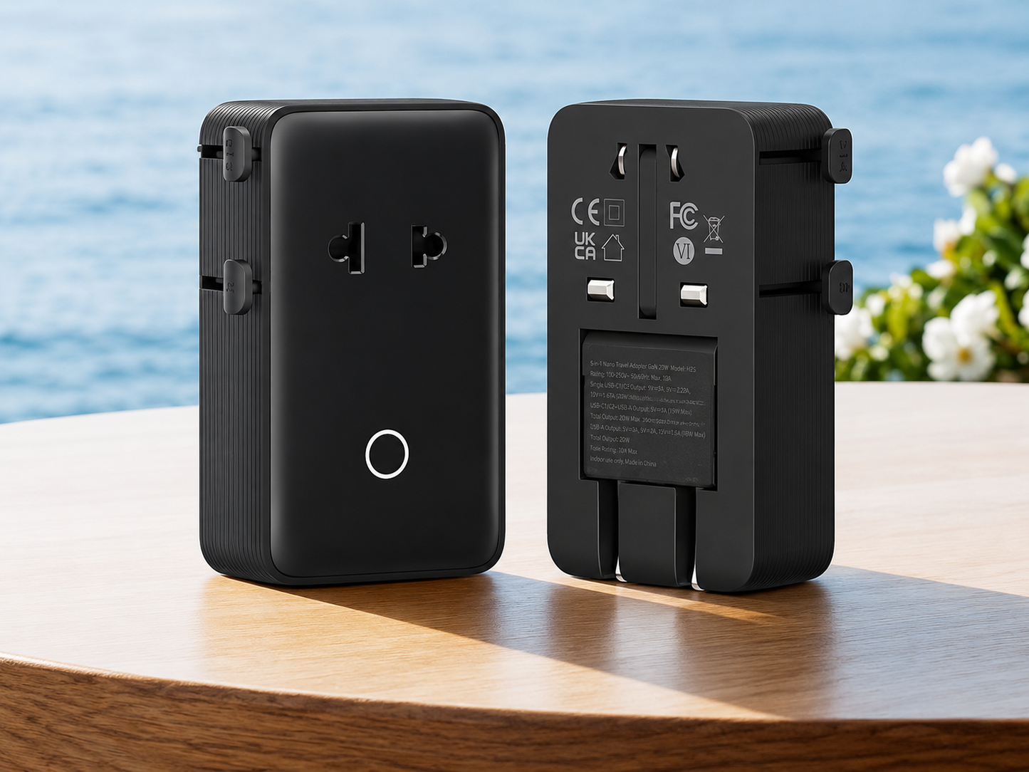 5-in-1 Nano Travel Adapter