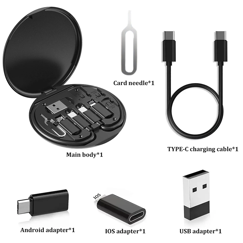 Multi USB Type C to C 60W Charging Adapter