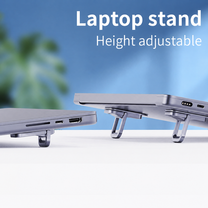 Adjustable 3 in 1 Invisible Laptop Stand