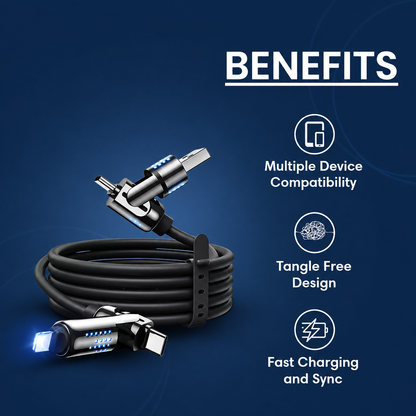4-in-1 Multi USB Charging Cable