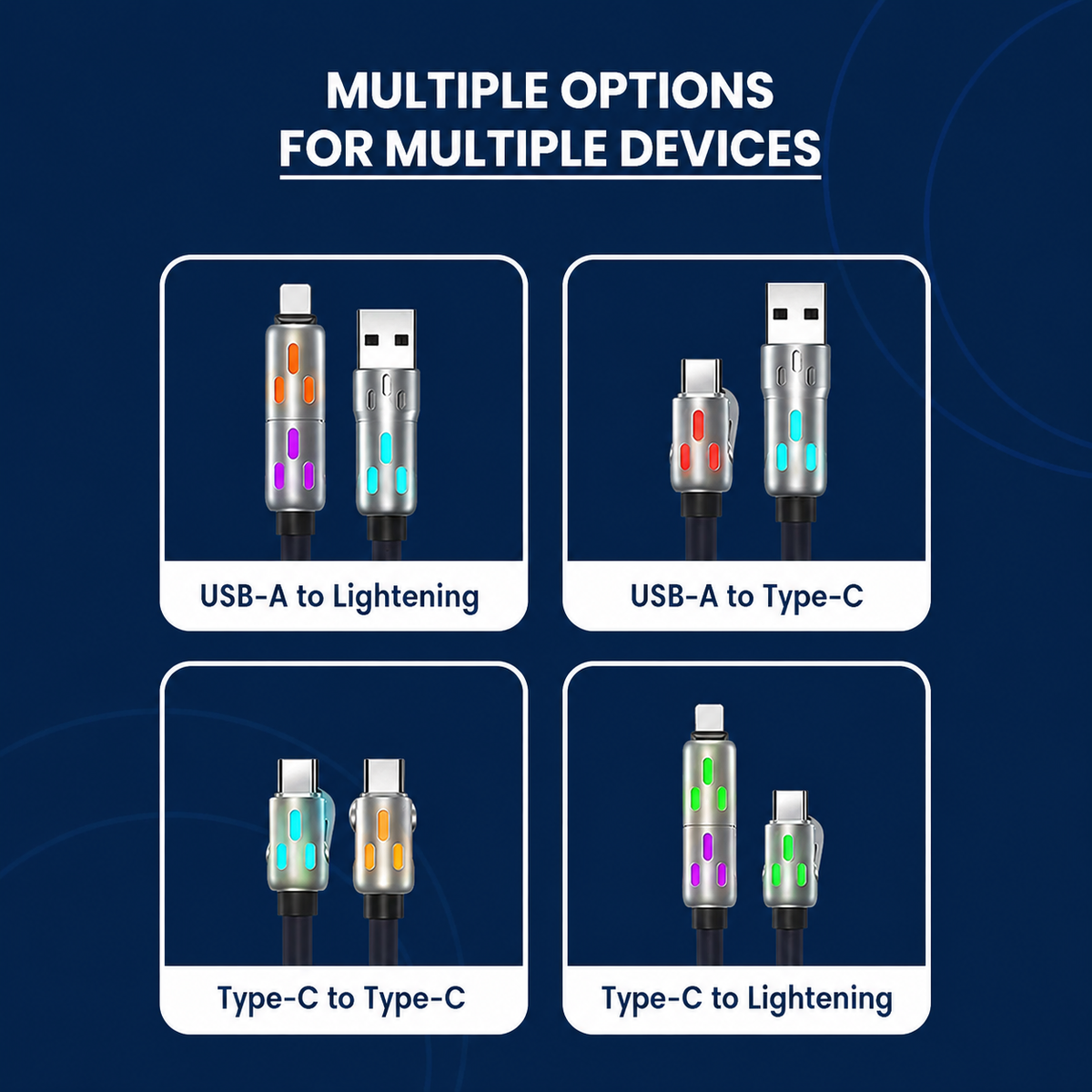 4-in-1 Multi USB Charging Cable
