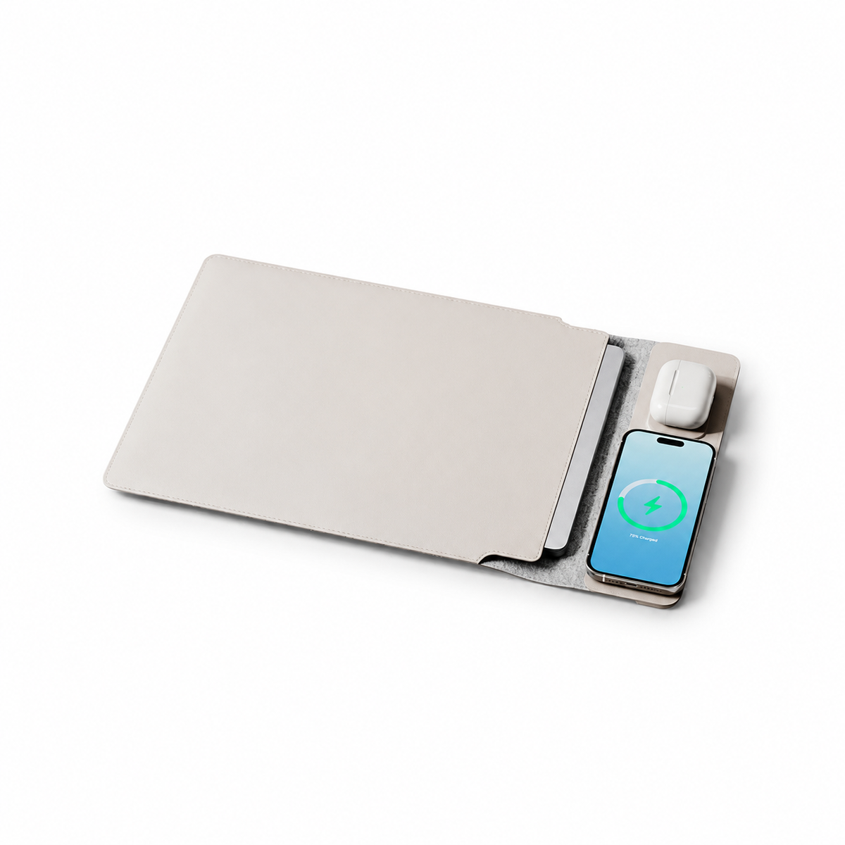 4 in 1 Wiresless Charging Laptop Sleeve