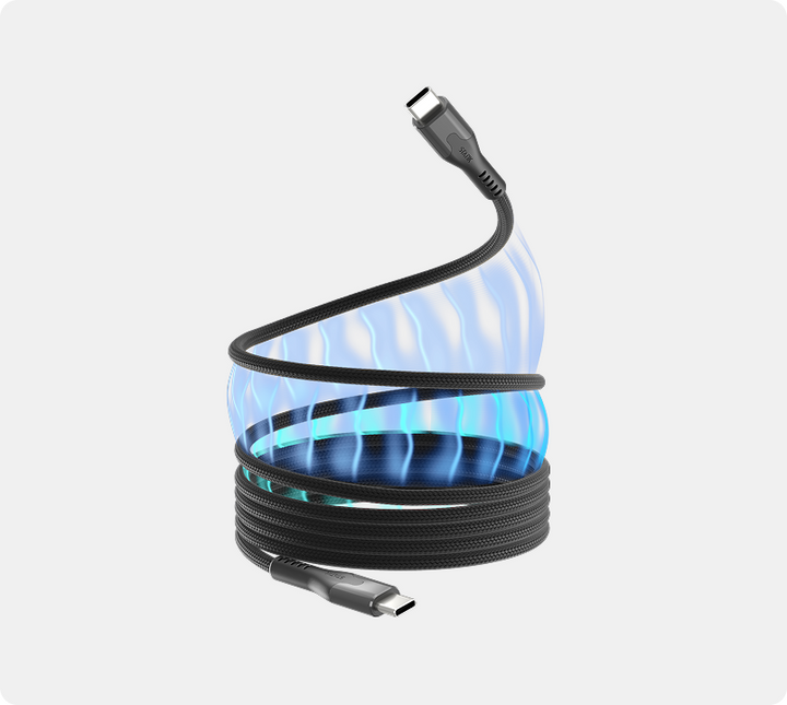 Magntic Nylon 100w Fast Charging Cable