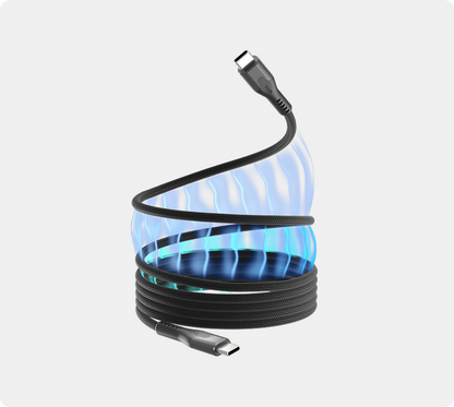 Magntic Nylon 100w Fast Charging Cable