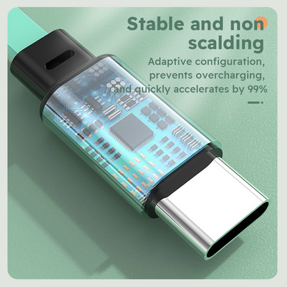 3 In 1 Retractable USB Cable Fast Charging Data Cord