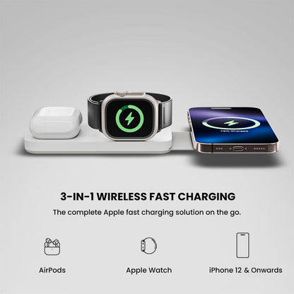 3-in-1 Foldable Wireless Charging Station