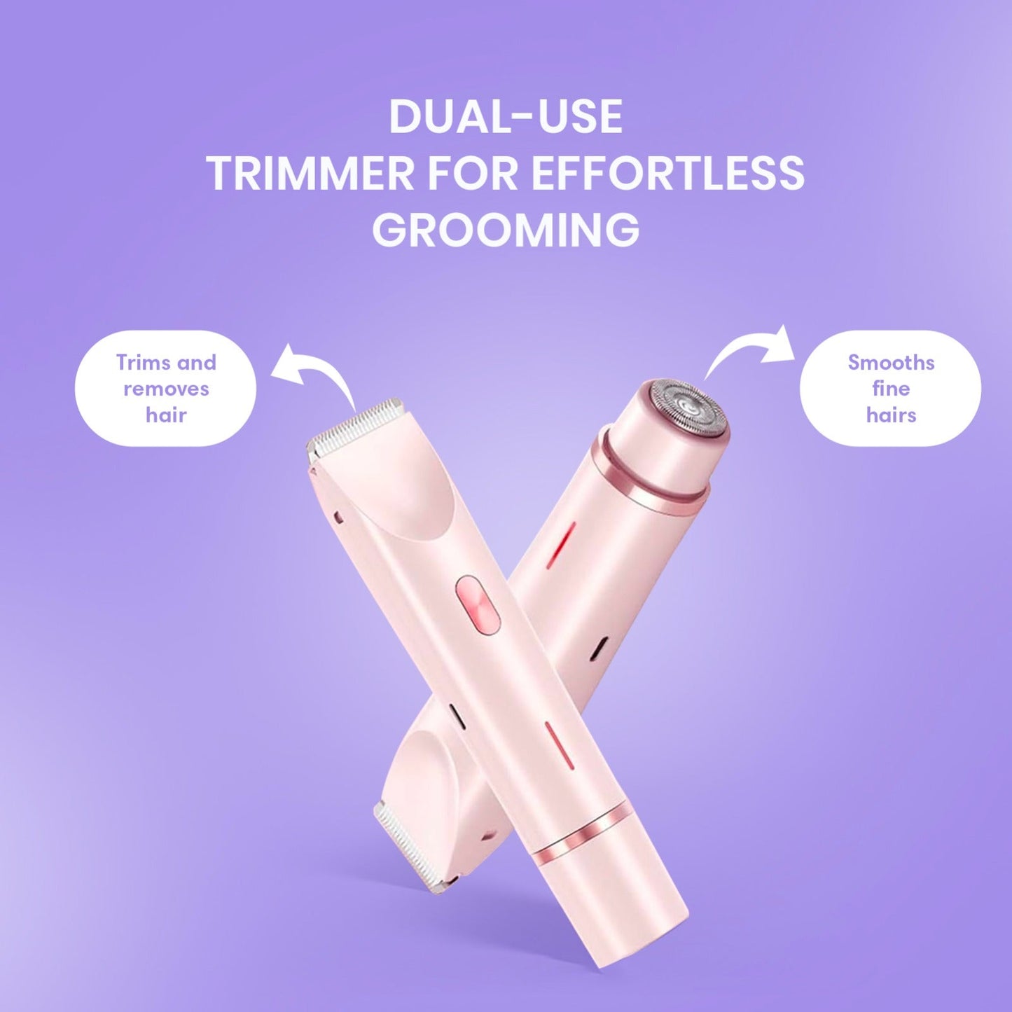 Double Head Women Body Shaver